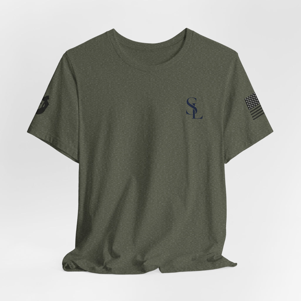 Orca Illustration Tee | killer whale graphic shirt, minimalist marine design