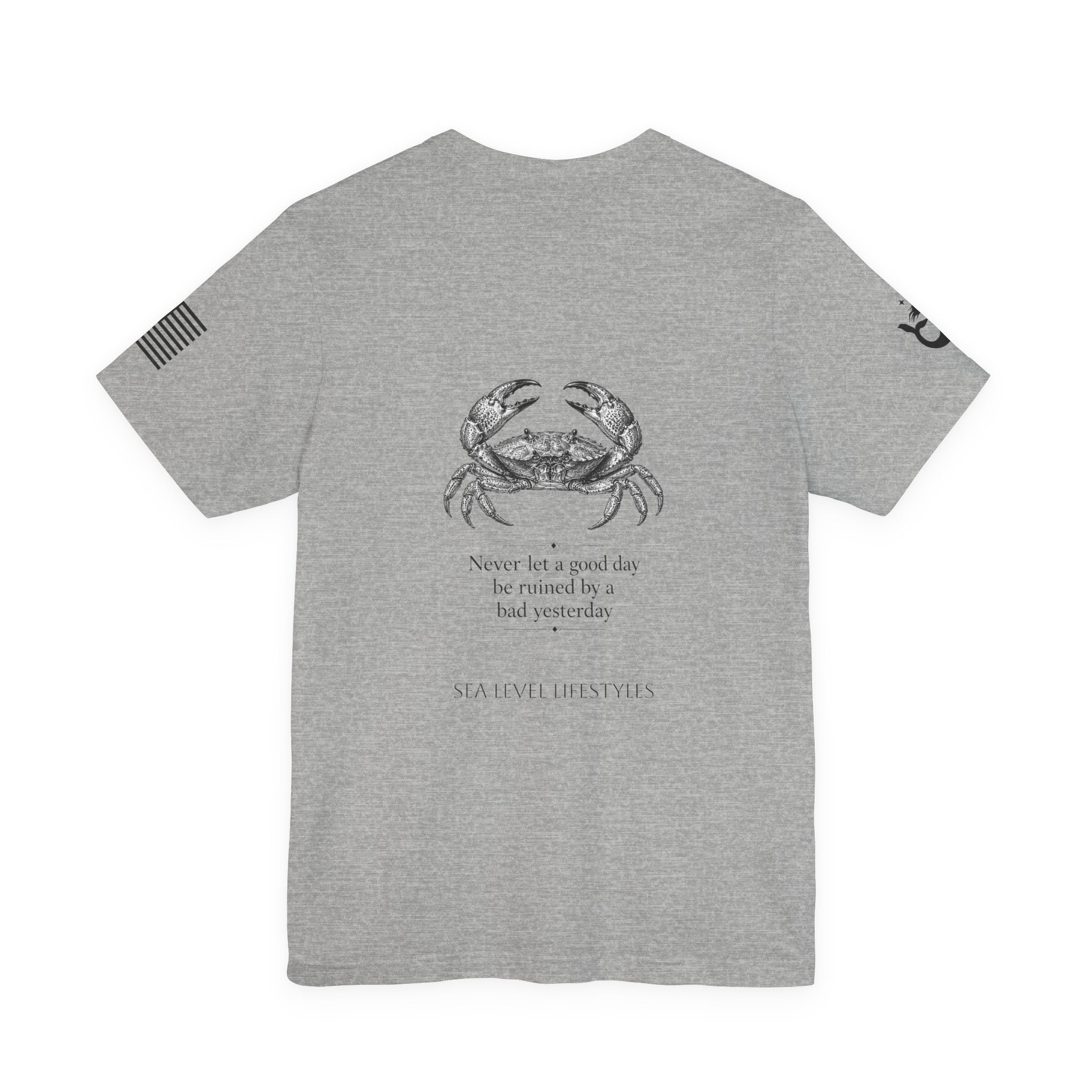 Vintage Crab Illustration Tee | Nautical Coastal Coastline Shirt