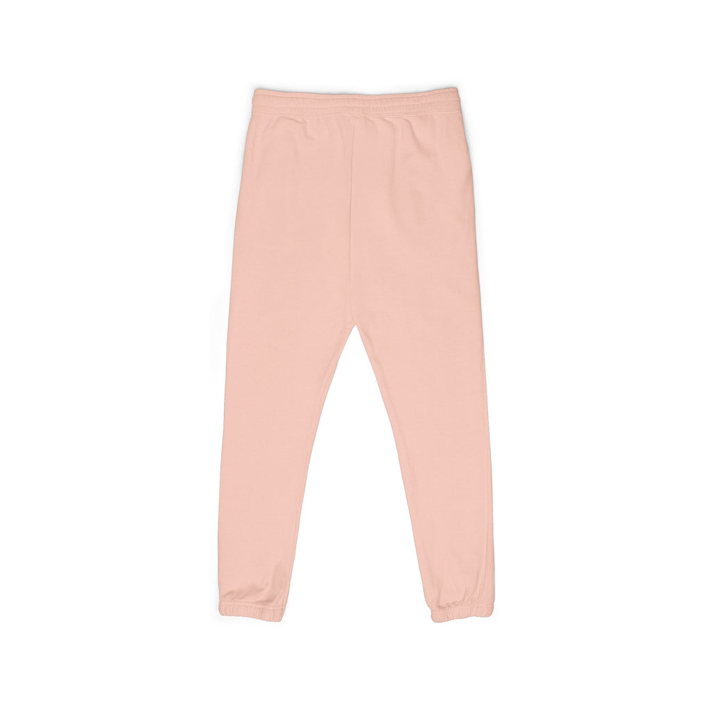 Small Embroidered Skull Sweatpants | Garment-Dyed Fleece Joggers