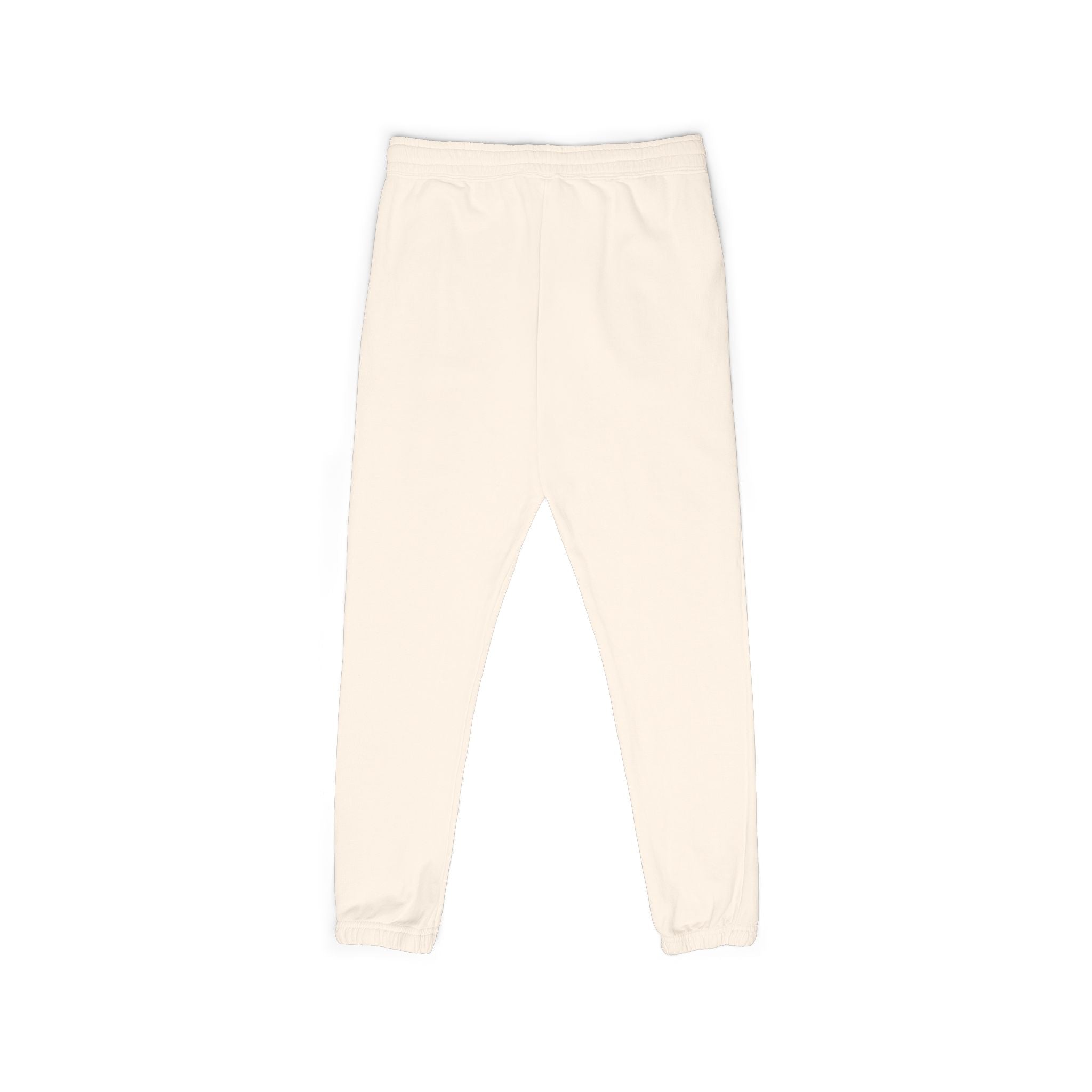 Small Embroidered Skull Sweatpants | Garment-Dyed Fleece Joggers