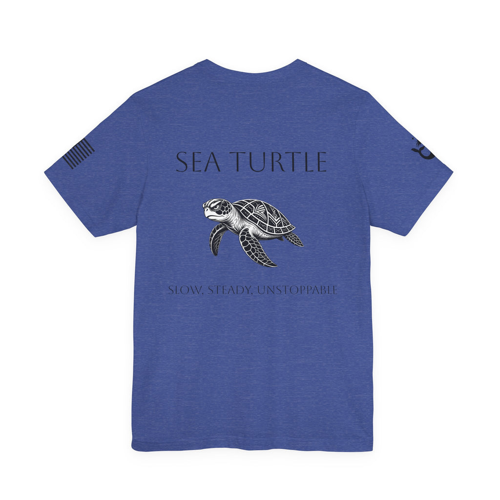 Sea Turtle Illustration Tee | Sea Turtle Graphic T-Shirt