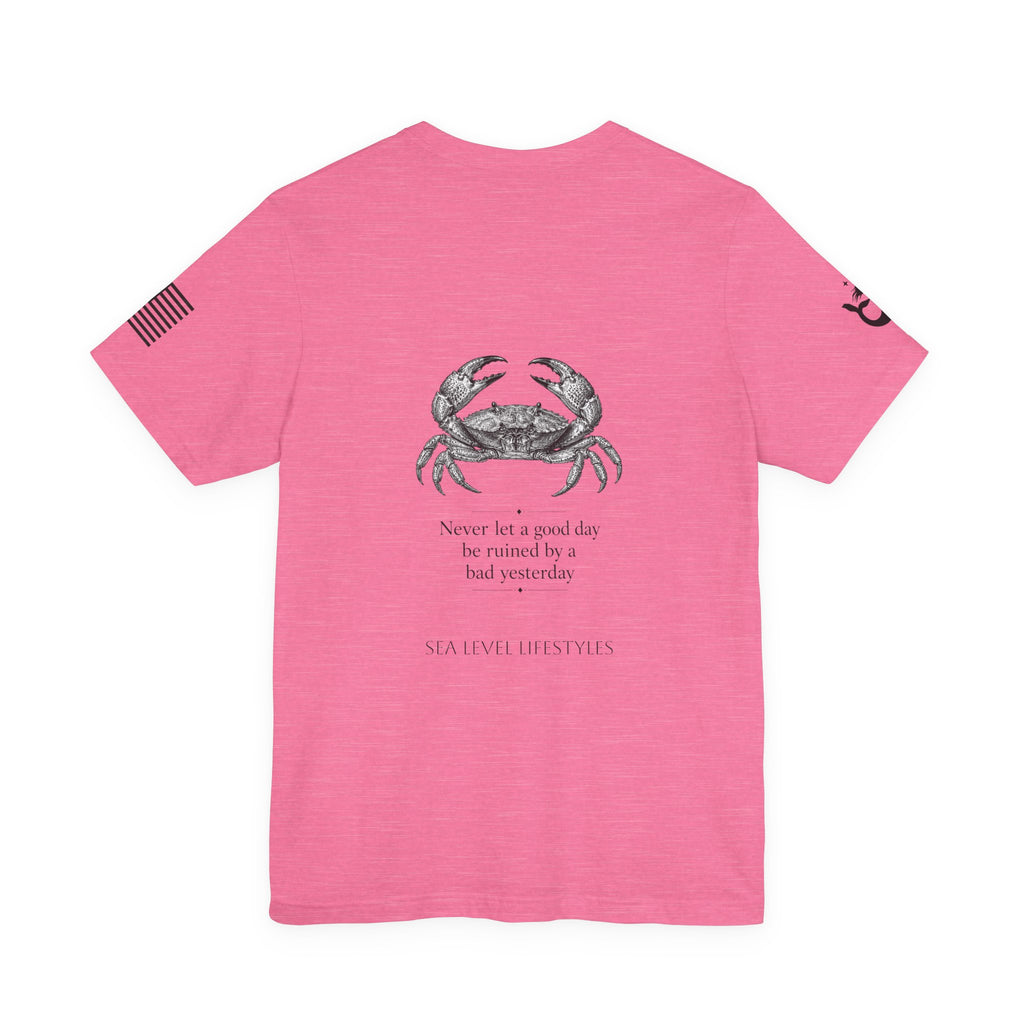 Vintage Crab Illustration Tee | Nautical Coastal Coastline Shirt