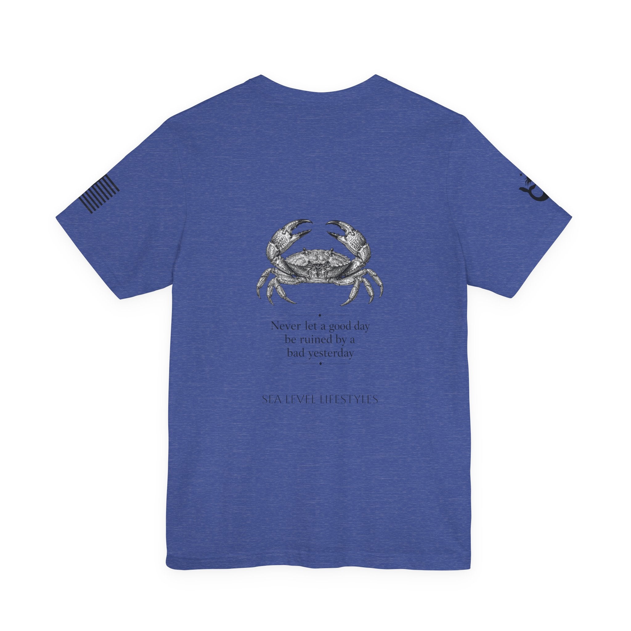 Vintage Crab Illustration Tee | Nautical Coastal Coastline Shirt