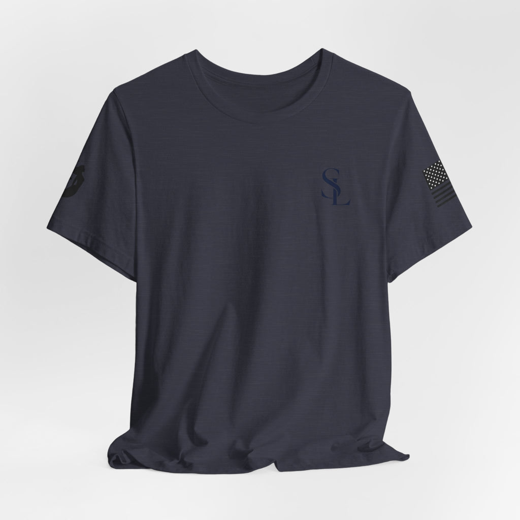 Orca Illustration Tee | killer whale graphic shirt, minimalist marine design