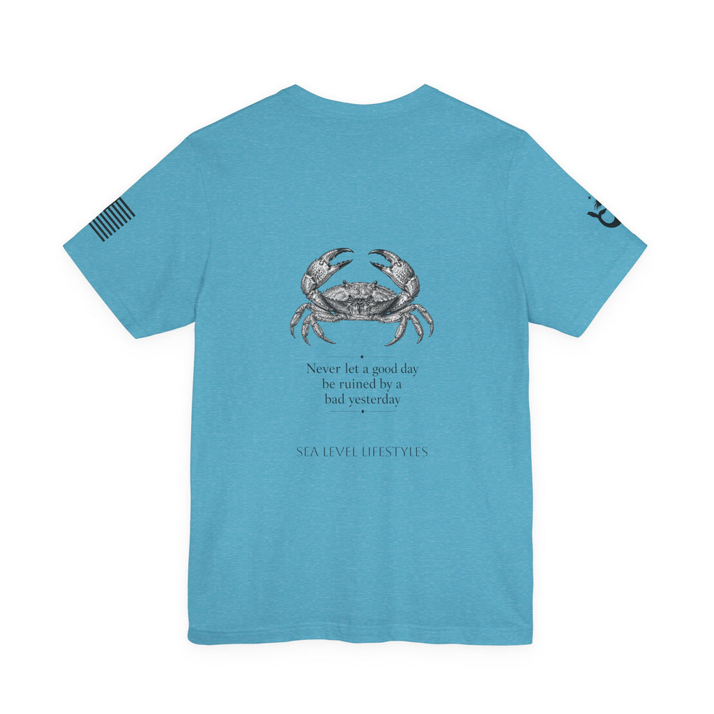 Vintage Crab Illustration Tee | Nautical Coastal Coastline Shirt