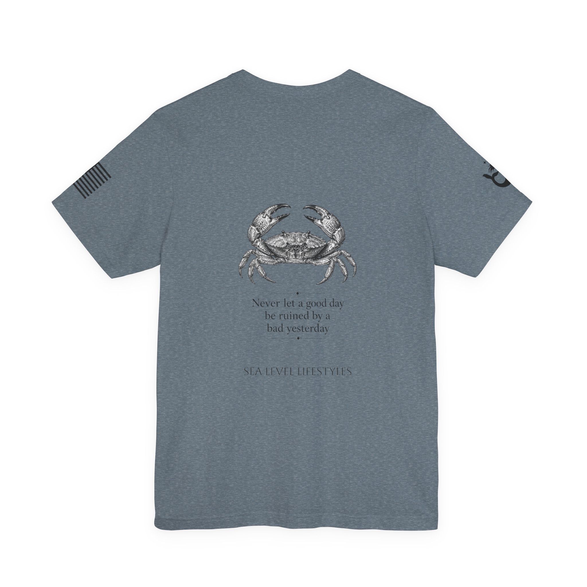 Vintage Crab Illustration Tee | Nautical Coastal Coastline Shirt