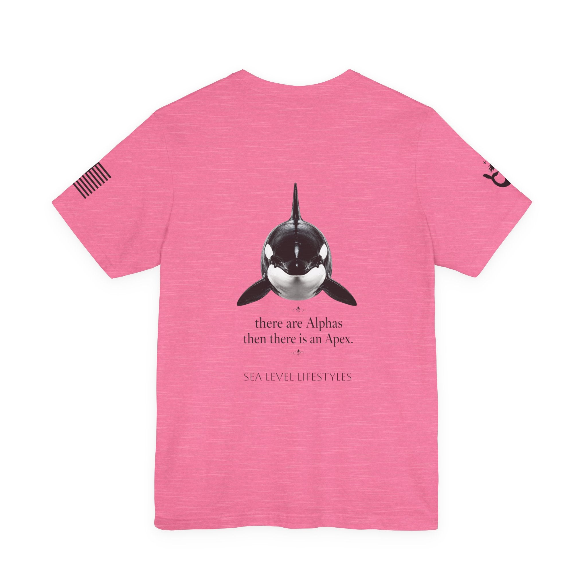 Orca Illustration Tee | killer whale graphic shirt, minimalist marine design