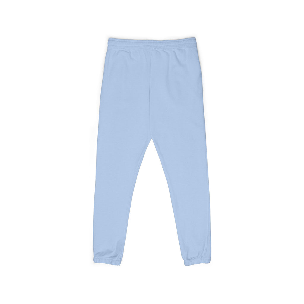 Small Embroidered Skull Sweatpants | Garment-Dyed Fleece Joggers