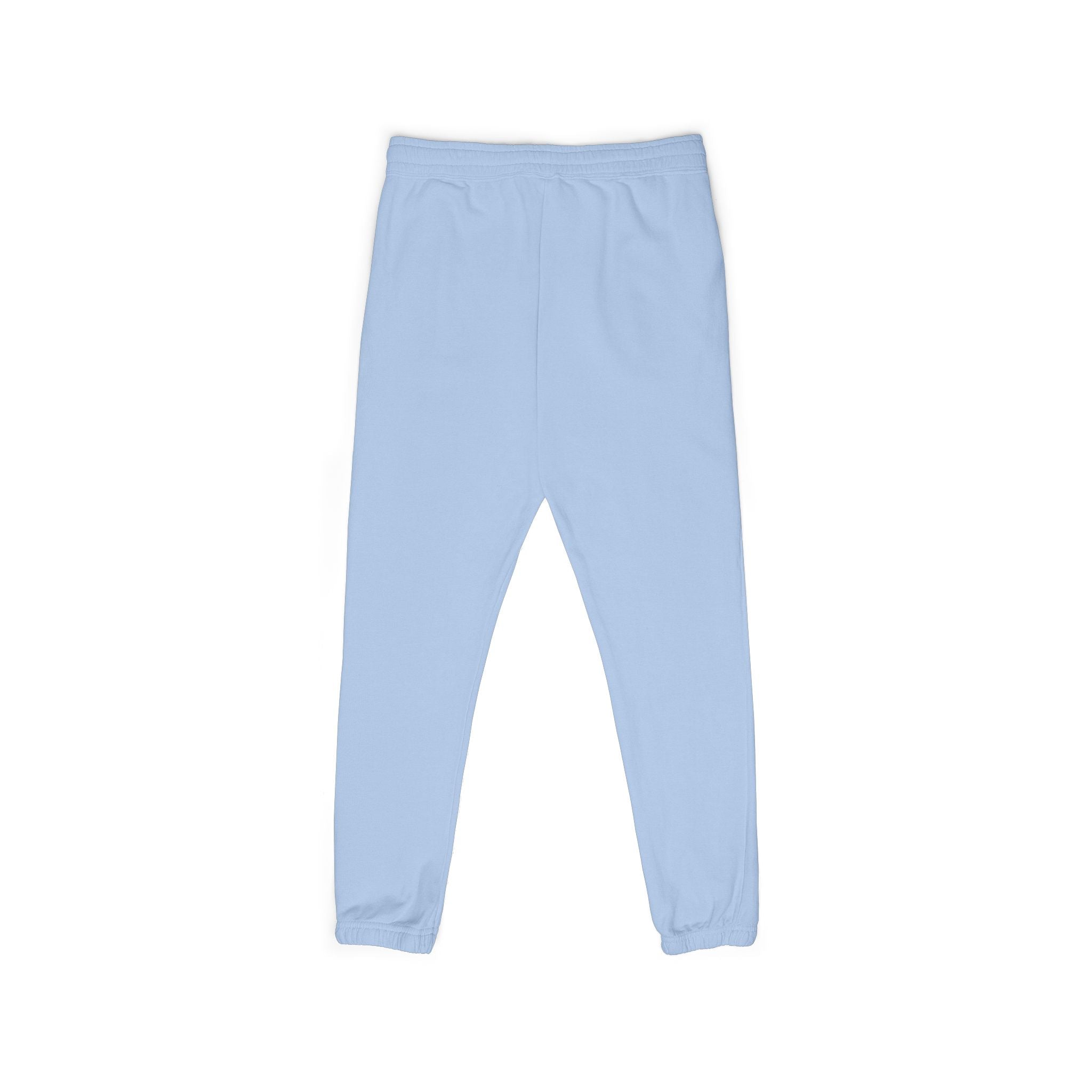Small Embroidered Skull Sweatpants | Garment-Dyed Fleece Joggers
