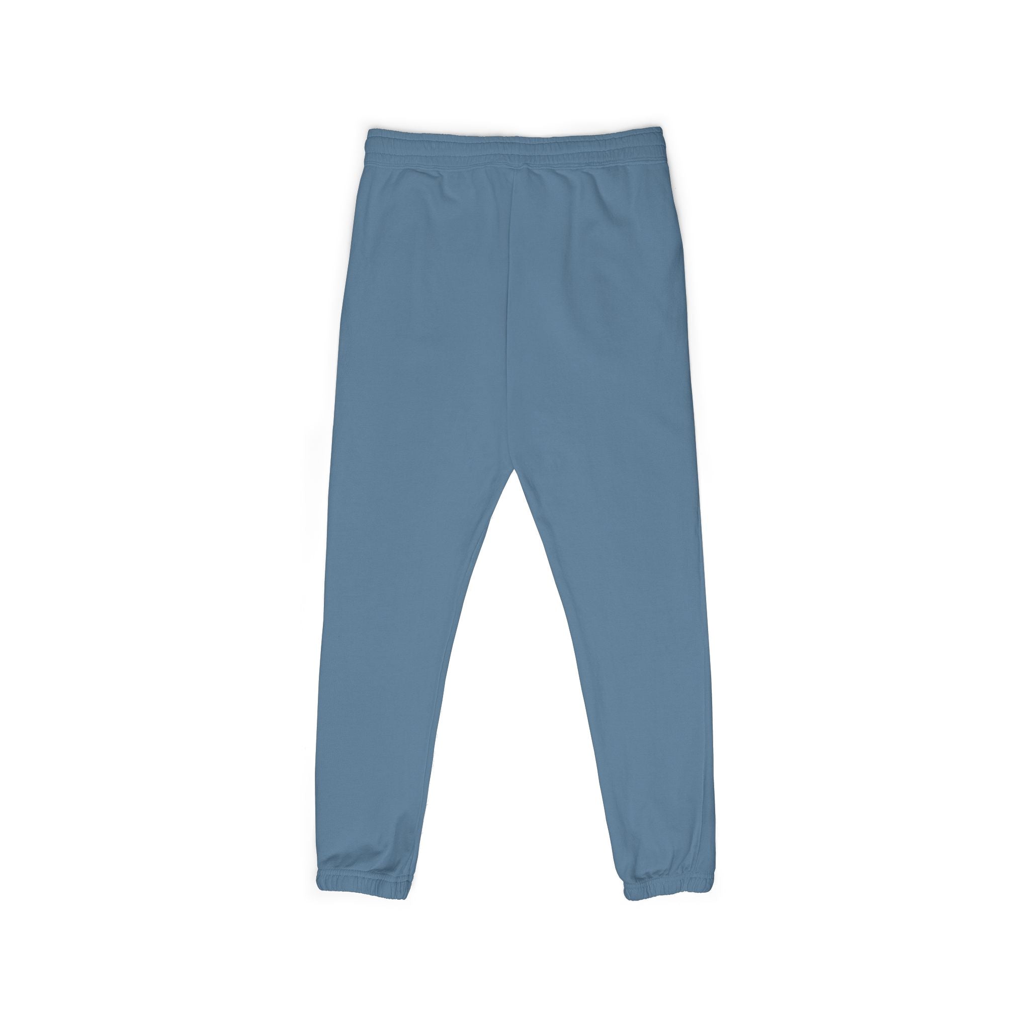 Small Embroidered Skull Sweatpants | Garment-Dyed Fleece Joggers