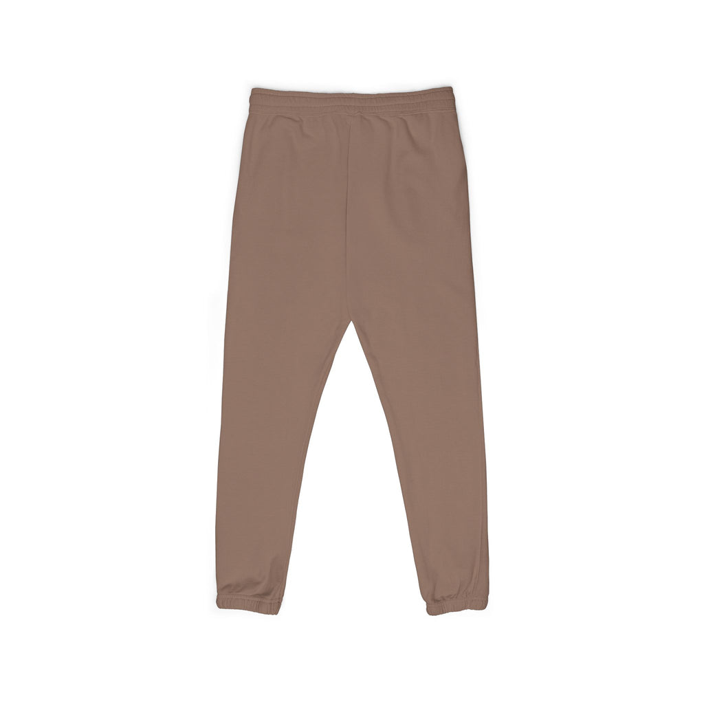 Small Embroidered Skull Sweatpants | Garment-Dyed Fleece Joggers