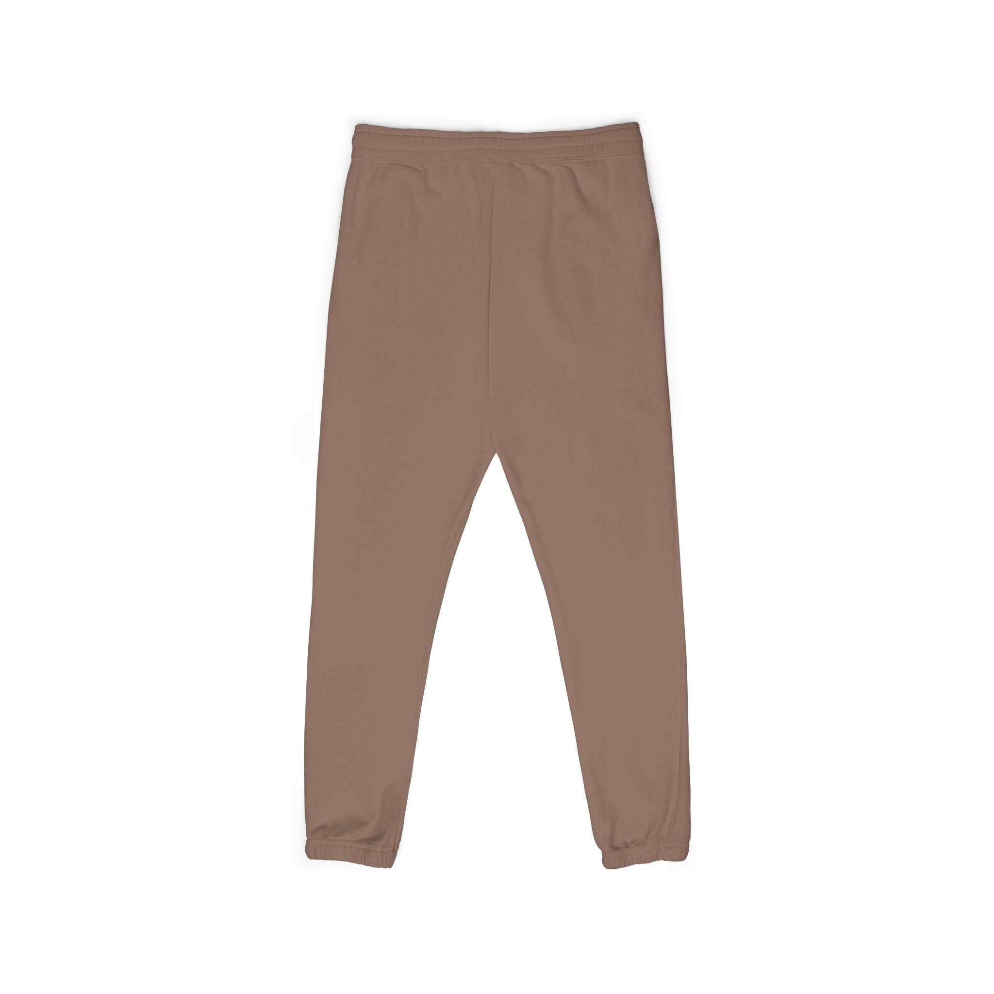 Small Embroidered Skull Sweatpants | Garment-Dyed Fleece Joggers