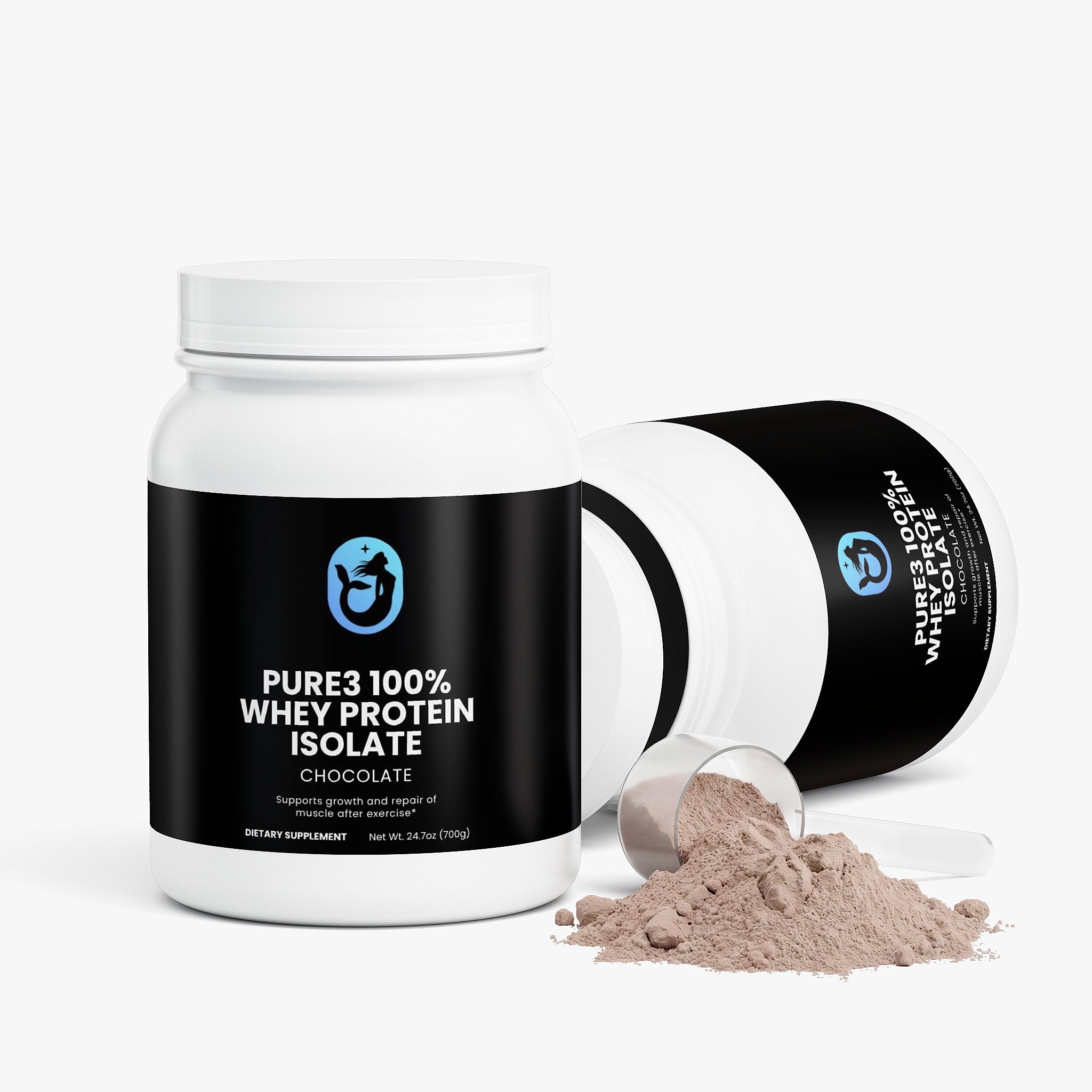 Pure3 100% Whey Protein Isolate (Chocolate)