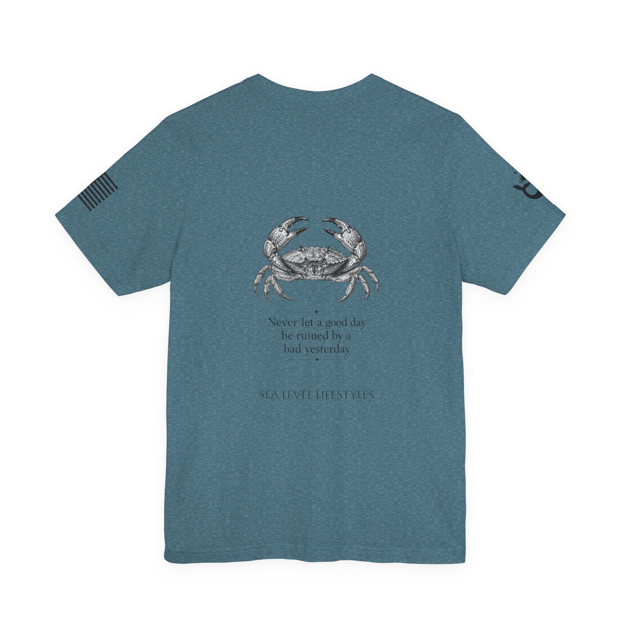 Vintage Crab Illustration Tee | Nautical Coastal Coastline Shirt