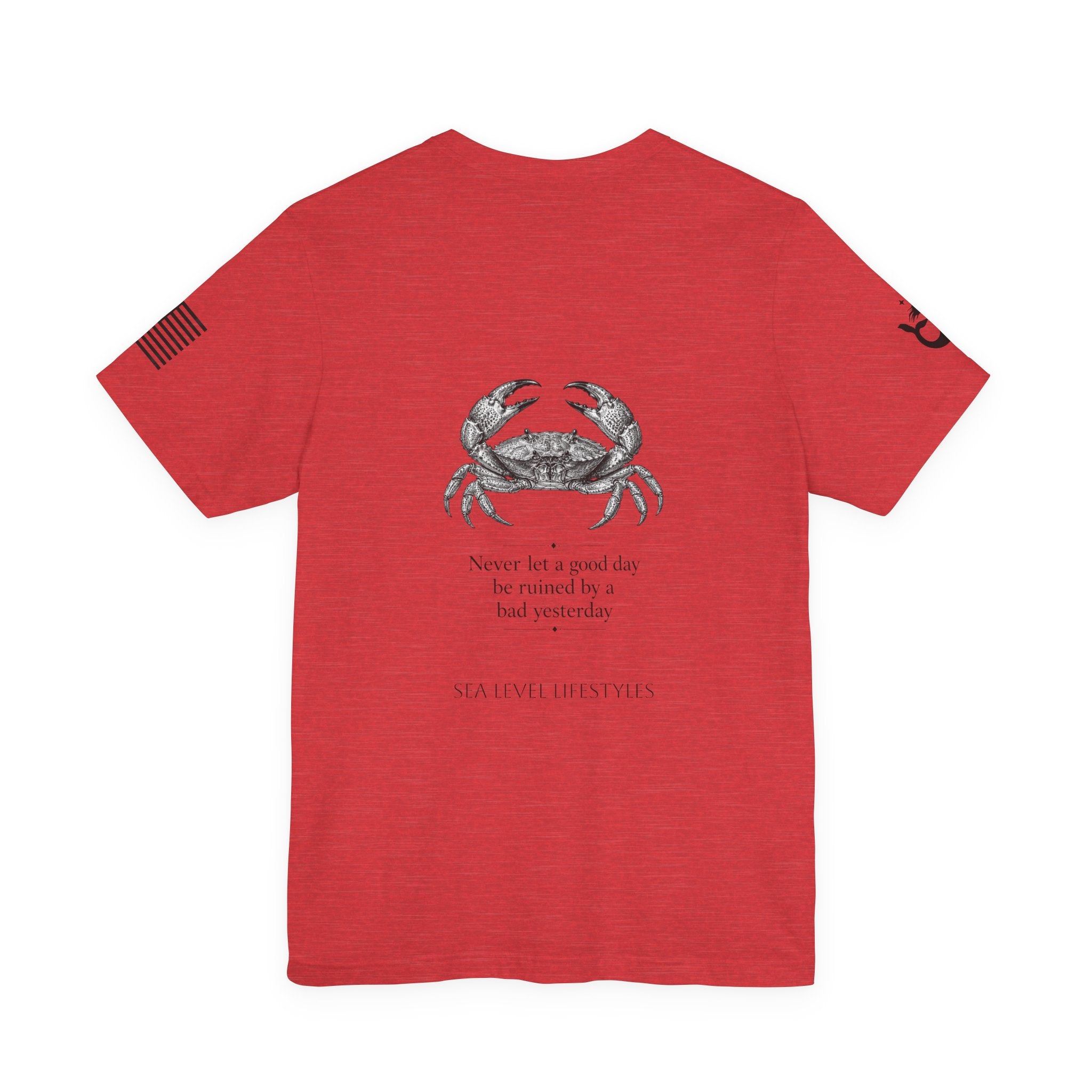Vintage Crab Illustration Tee | Nautical Coastal Coastline Shirt