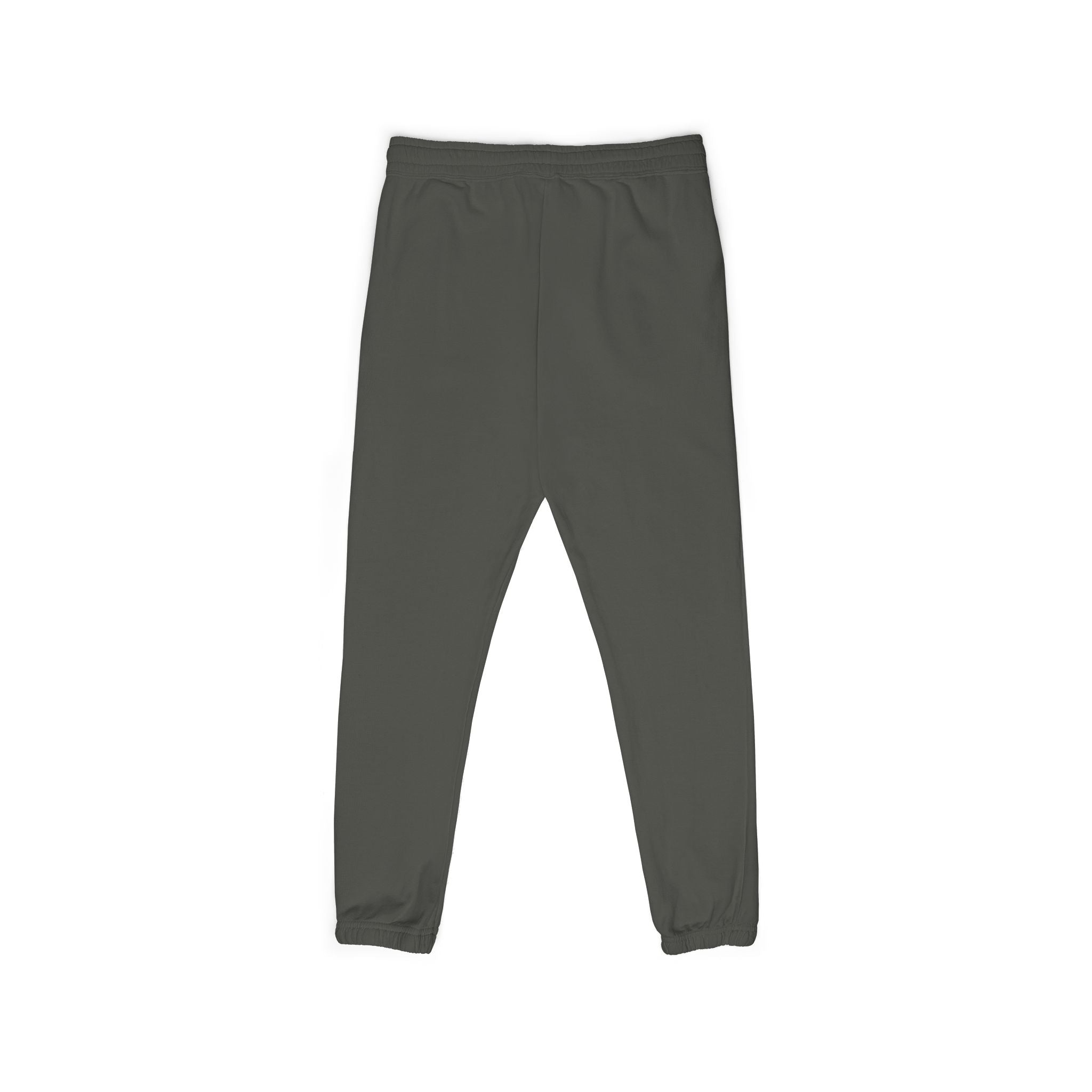 Small Embroidered Skull Sweatpants | Garment-Dyed Fleece Joggers