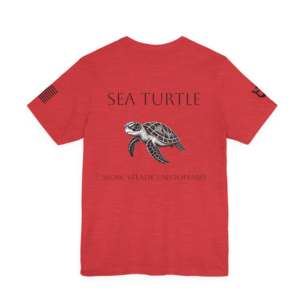 Sea Turtle Illustration Tee | Sea Turtle Graphic T-Shirt