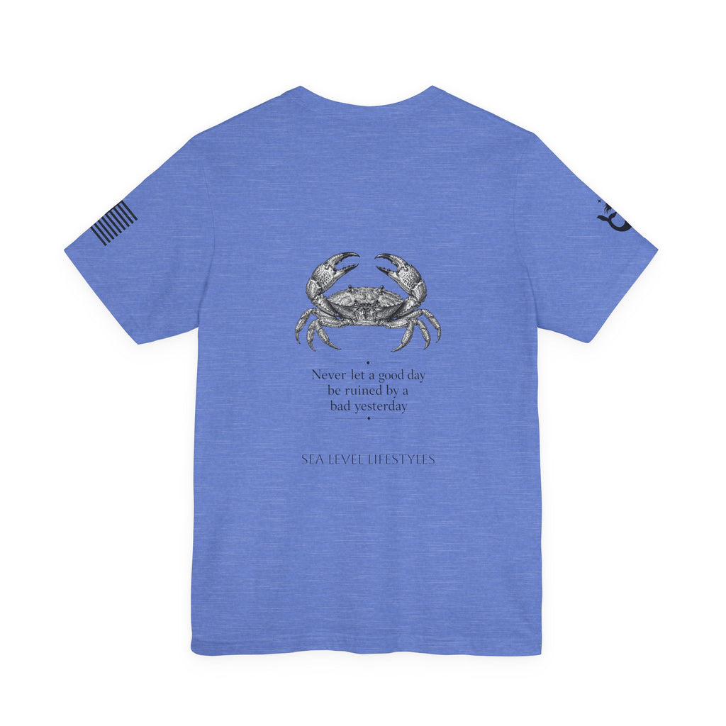 Vintage Crab Illustration Tee | Nautical Coastal Coastline Shirt