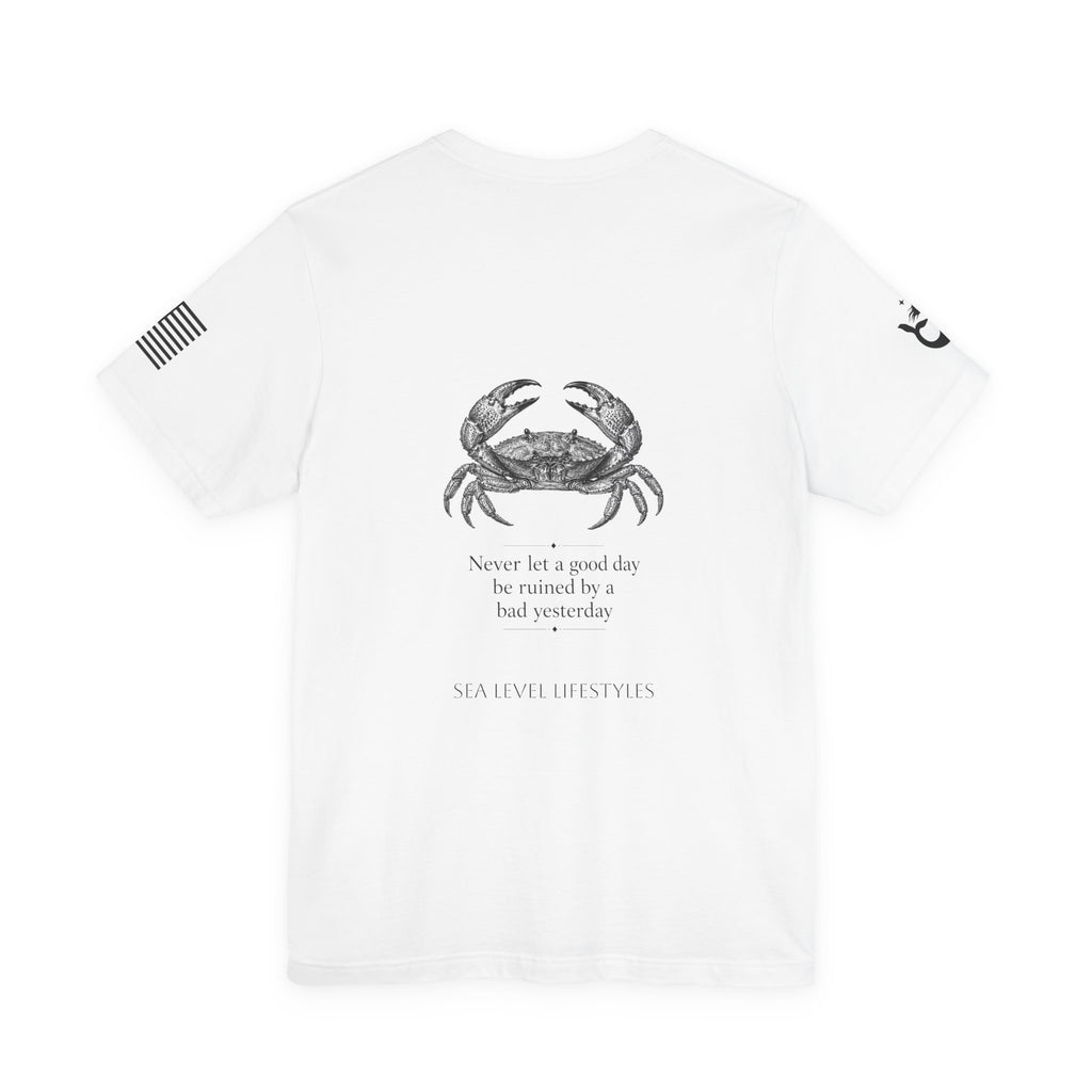 Vintage Crab Illustration Tee | Nautical Coastal Coastline Shirt