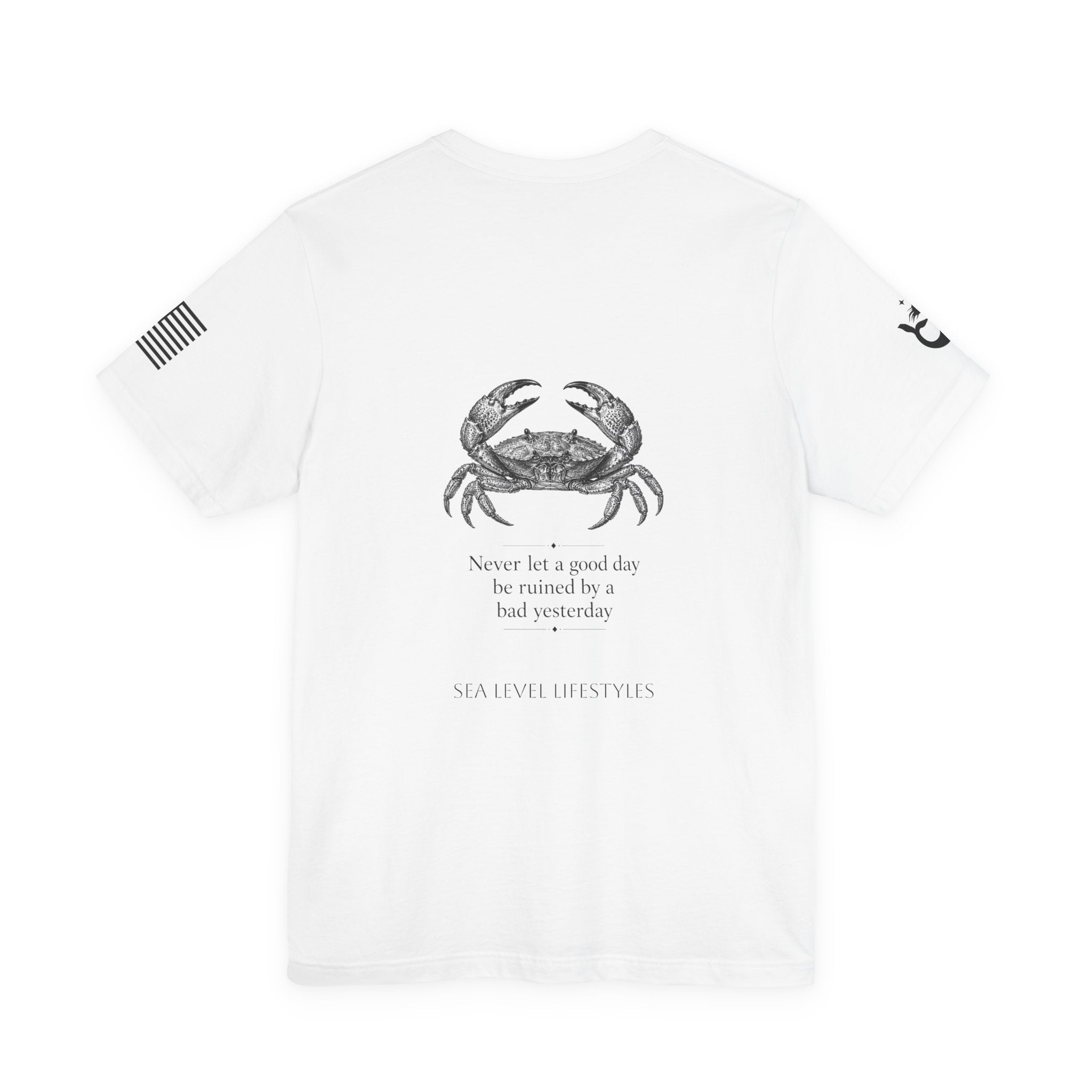 Vintage Crab Illustration Tee | Nautical Coastal Coastline Shirt