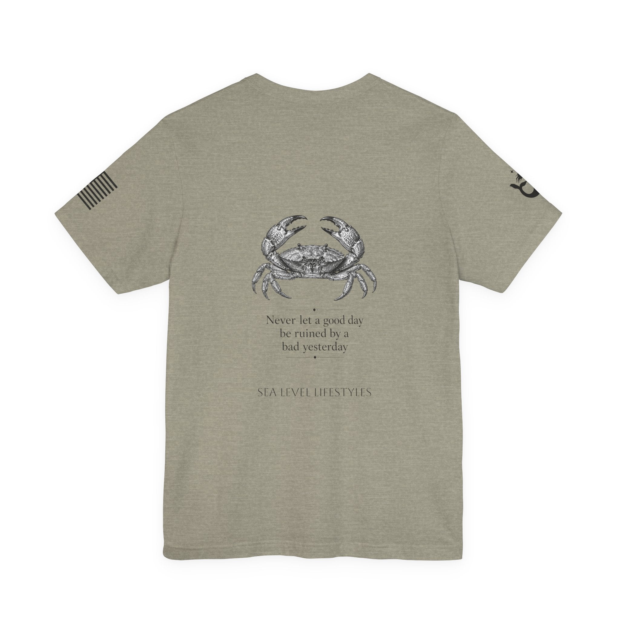 Vintage Crab Illustration Tee | Nautical Coastal Coastline Shirt
