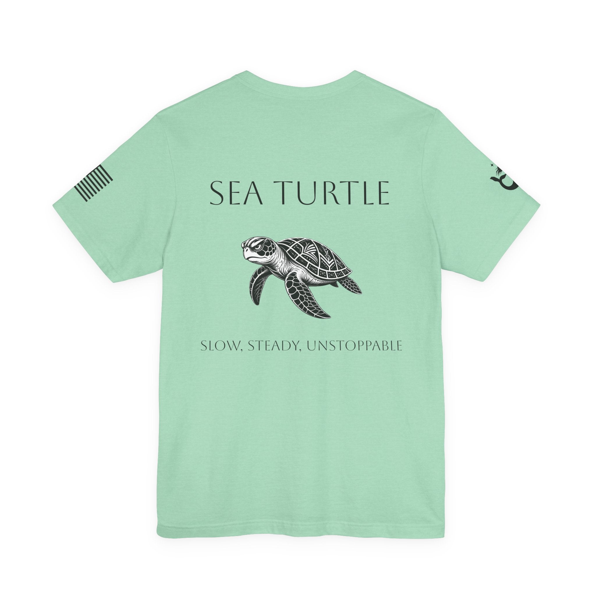 Sea Turtle Illustration Tee | Sea Turtle Graphic T-Shirt