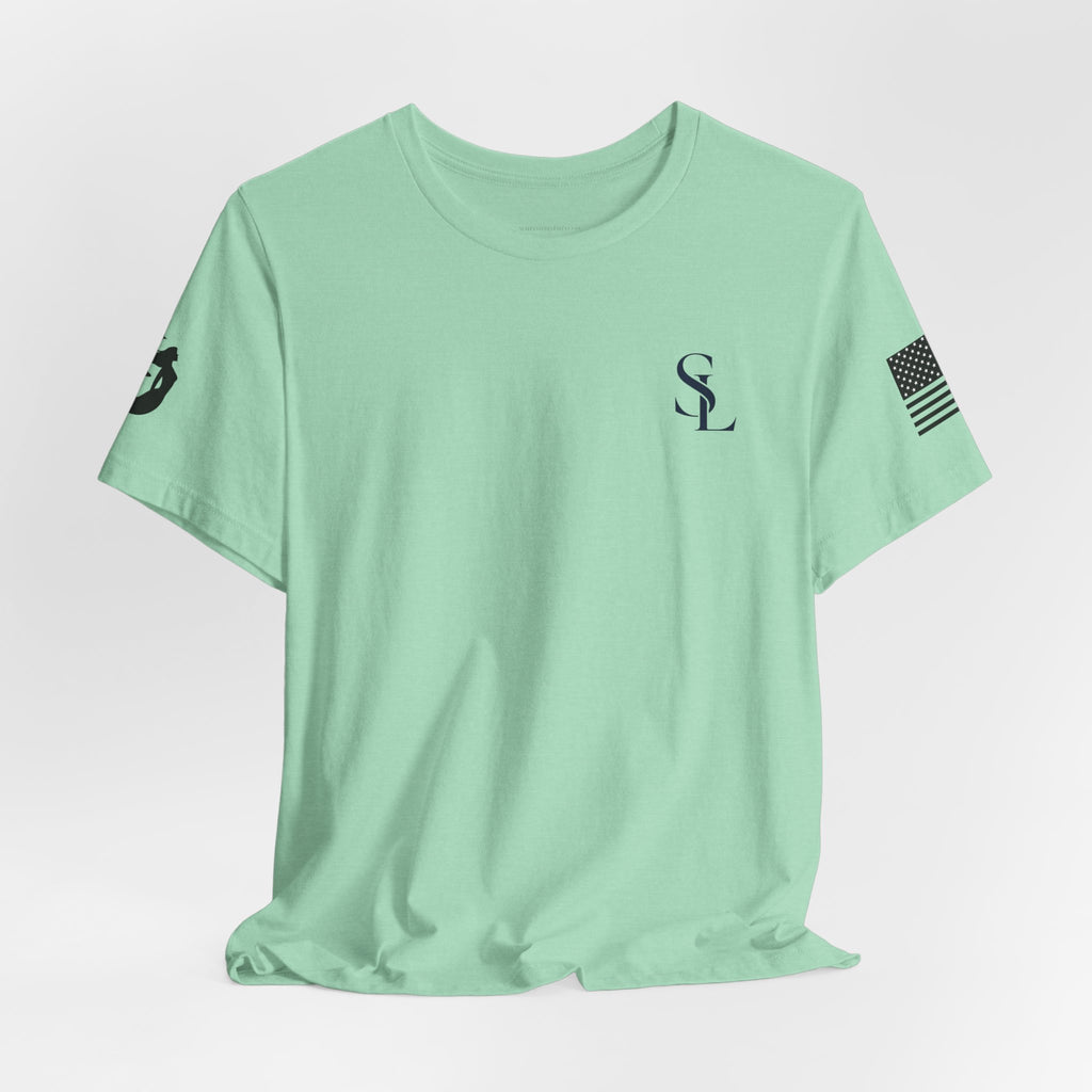 Seahorse Typography You Only Loose When You Quit T-Shirt | Motivational Tee